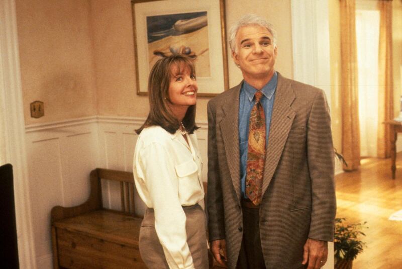 Diane Keaton and Steve Martin in Father of the Bride. Courtesy Touchstone Pictures