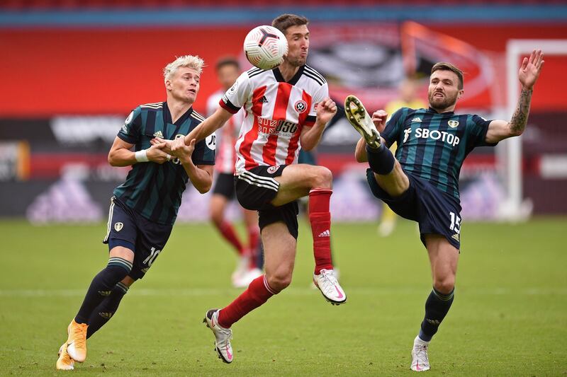 Ezgjan Alioski – NA. Brought on to chew up time after Bamford headed the late winner. AFP