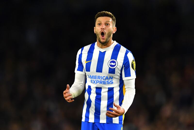 Adam Lallana – 7. Cut out another deadly City attack as a fourth looked looming. Lovely work to cut out Cancelo’s undoing of Brighton’s wing just before half time. Booked. Reuters