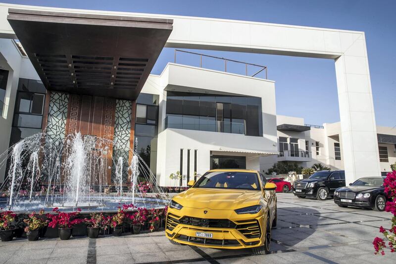 DUBAI, UNITED ARAB EMIRATES. 06 FEBRUARY 2021. The home of Adel and Sana Sajan for an interiors feature. (Photo: Antonie Robertson/The National) Journalist: David Tusing. Section: Luxury.