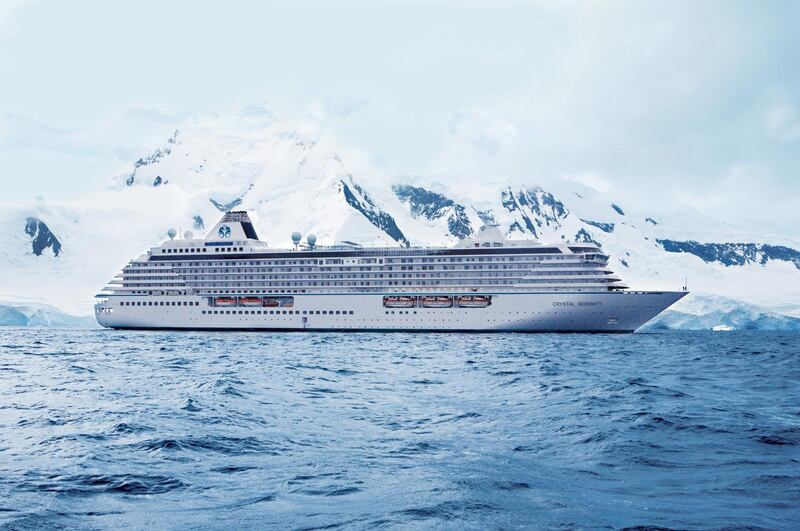 Canada is expected to end its Covid-related cruise ban in November. Courtesy Crystal Cruises