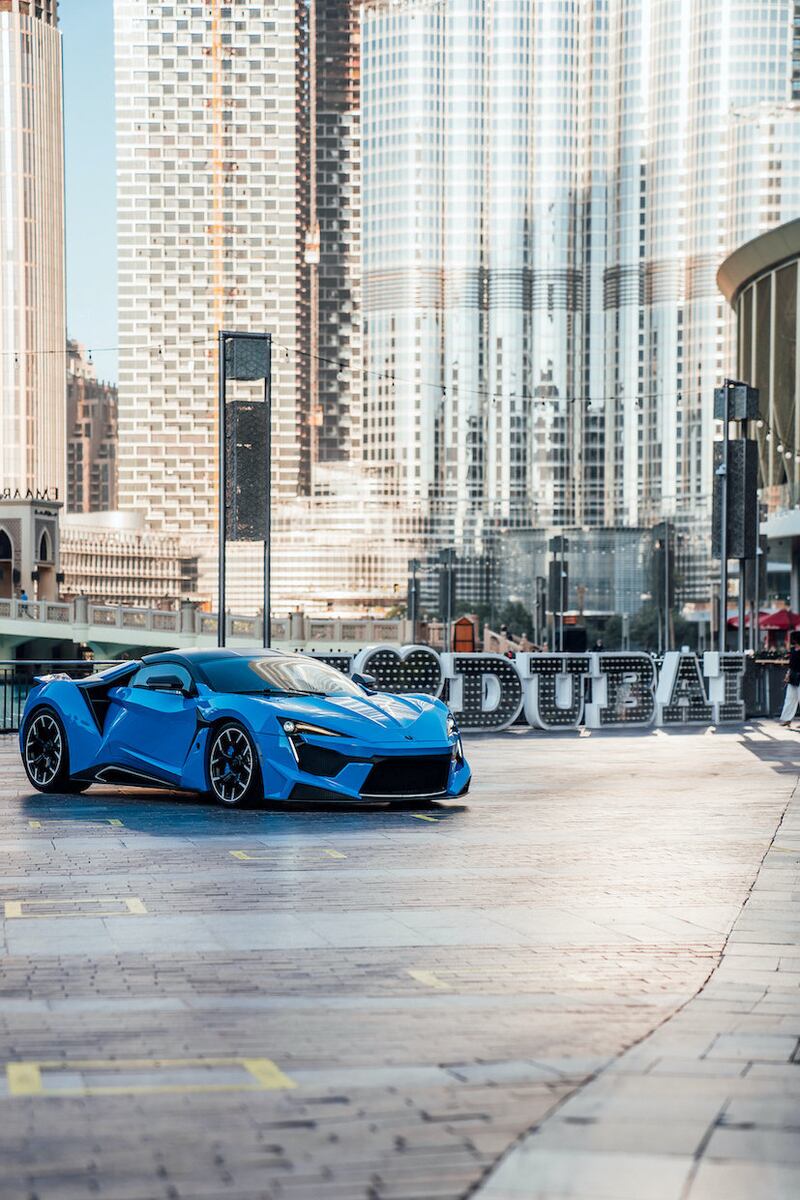 Want to win one? You'll need to purchase a model first. Courtesy W Motors