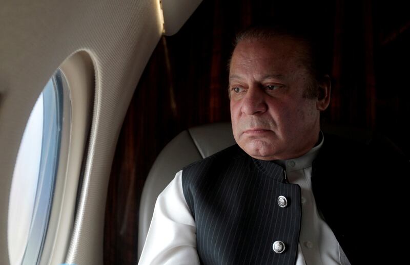 Former prime minister Nawaz Sharif and his family were embroiled in corruption allegations thanks to revelations in the Panama Papers leaks. Caren Firouz / Reuters