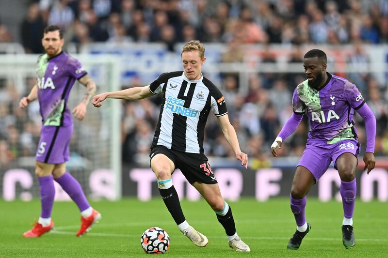 Sean Longstaff 5 - A quiet game before being withdrawn on the hour mark. The Newcastle midfield was non-existent for most of the game as Spurs garnered more and more control after going down. AFP