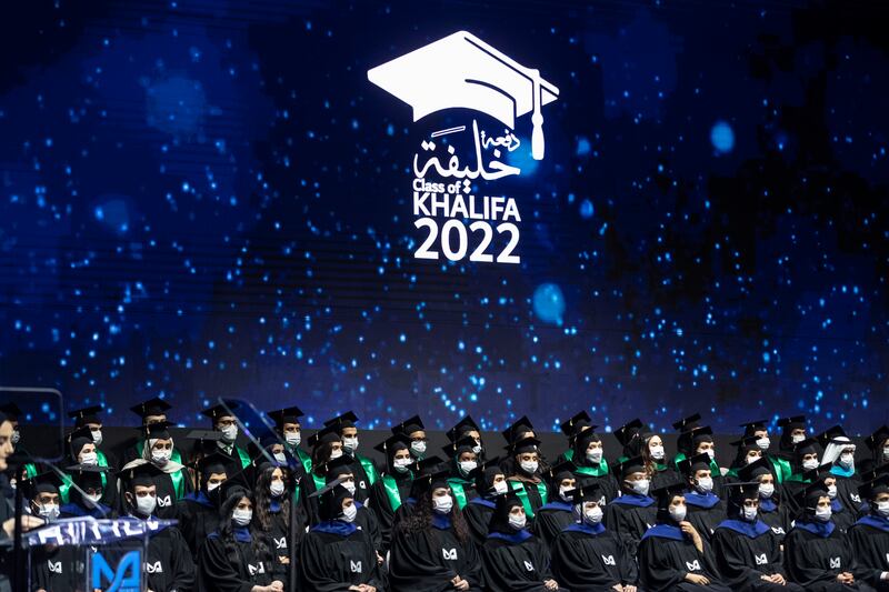 Mohammed Bin Rashid University of Medicine and Health Sciences graduation ceremony at Dubai Opera.