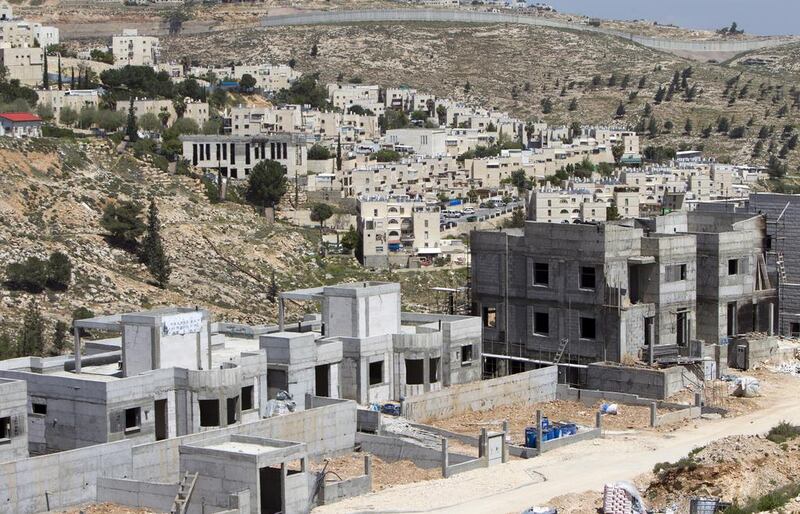 Jewish settlements in the occupied West Bank are the target of those campaigning for a peaceful resolution of the Israel-Palestine conflict. Ahmad Gharabli / AFP