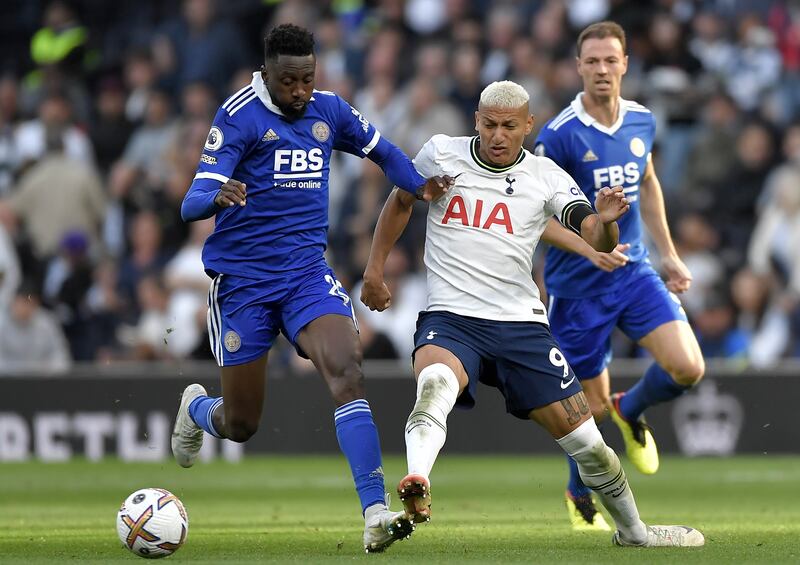 Wilfred Ndidi – 3. Put in a good block to deny Perisic but smashed his own shot high and wide and conceded possession cheaply for Bentancur to put Spurs ahead, then got himself booked for a foul on Hojbjerg. Lucky Bentancur didn’t finish after his weak challenge in the box. EPA