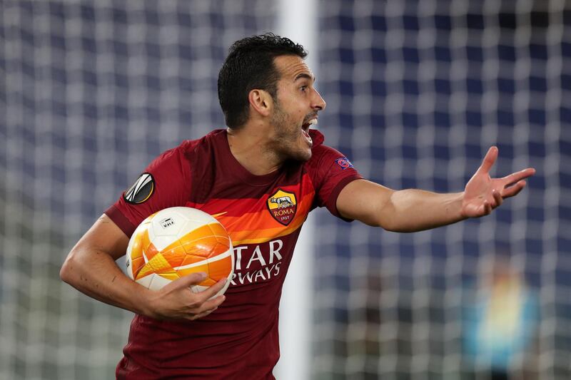 Pedro, 7 - One of several Roma players who will still be trying to workout how he didn’t get on the scoresheet. Plenty of endeavour, but no reward for the veteran midfielder who was twice thwarted by De Gea in a matter of seconds. Getty Images