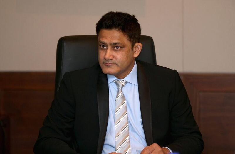 Anil Kumble, ICC Cricket Committee Chairman attends the ICC board meeting at the ICC headquarters on April 22, 2016 in Dubai, United Arab Emirates. Francois Nel/Getty Images