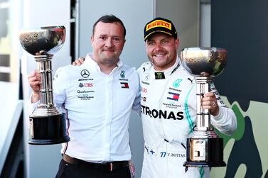 Double victory for Mercedes at the Japanese Grand Prix after Valtteri Bottas won the race and the team clinched the constructors' title. Getty Images
