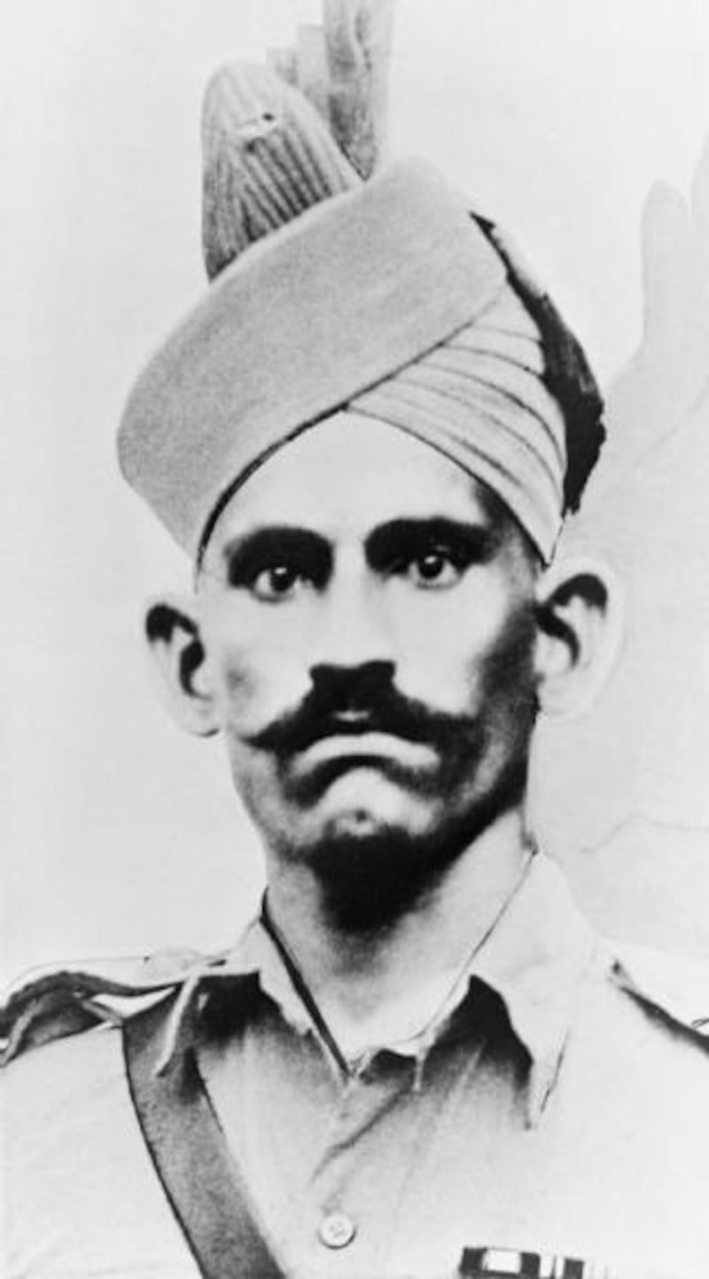 Jemadar Abdul Hafiz for action in the Second World War in Myanmar – then Burma – in 1944. He died leading a charge up a steep slope with two sections of troops. Wikimedia Commons