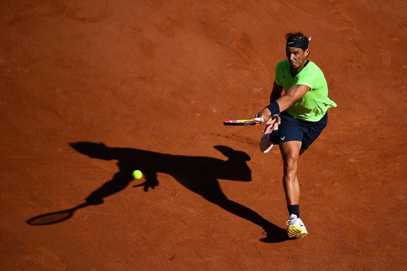 Rafael Nadal defeated Alexei Popyrin 6-3, 6-2, 7-6 in Paris. AFP
