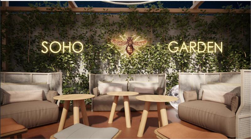 Soho Garden is set to expand this summer. Courtesy Soho Garden