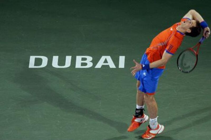 Andy Murray, who was runner up at the Dubai Tennis Championships this year, has looked in good form in 2012 so far.