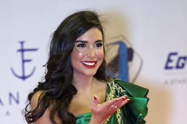 epa07856534 Egyptian artist Yasmine Sabry attends the third Gouna Film Festival, in El Gouna, Egypt, 19 September 2019 (issued 20 September 2019). The film festival is held at the red sea city of El Gouna from 19 to 27 September. EPA/MAHMOUD AHMED