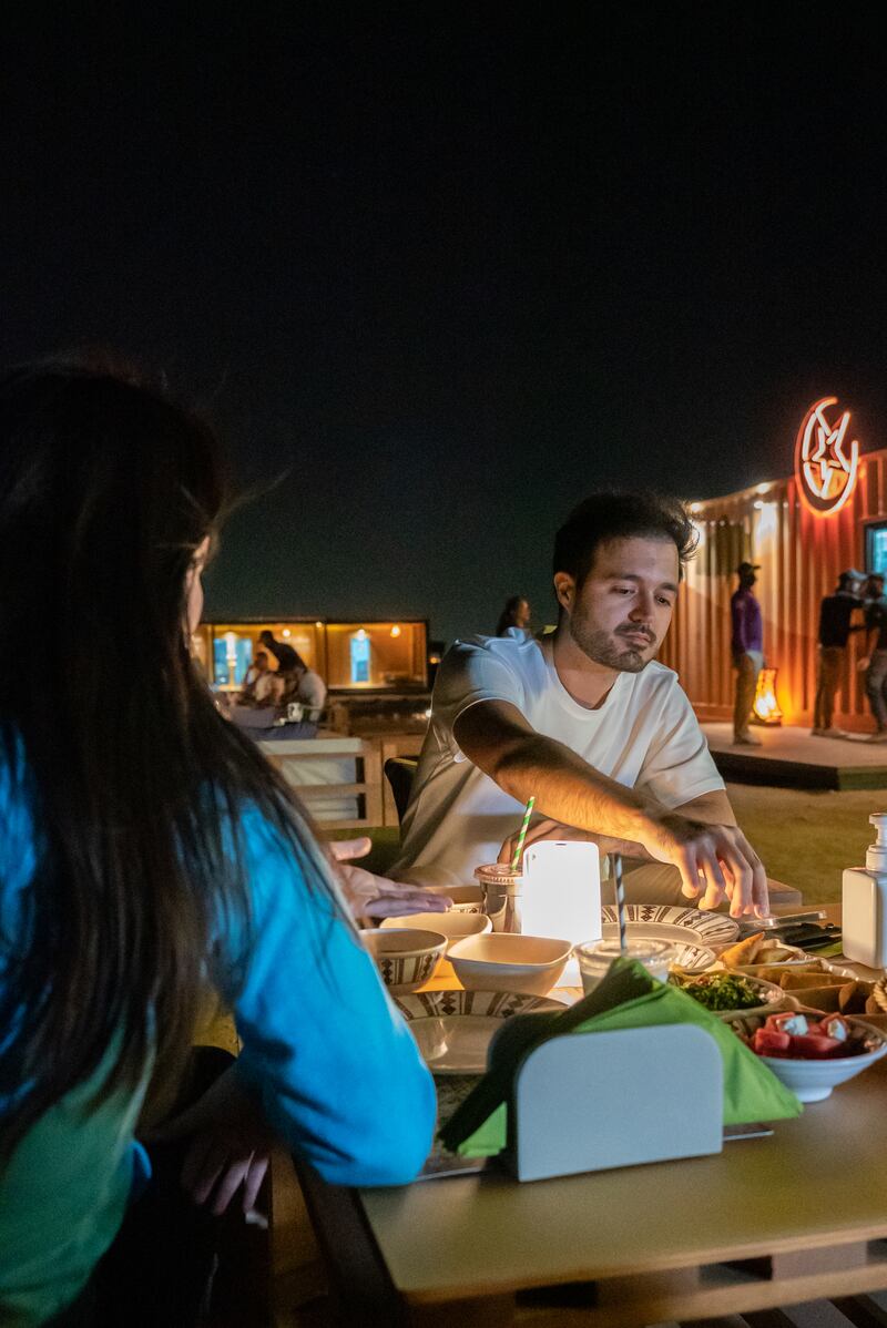 Soak up the surroundings at Pura Eco Retreat – Jebel Hafit Desert Park over iftar from 7pm, and suhoor from 9pm.