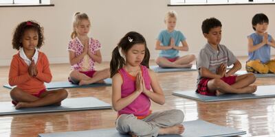 Register your children for free yoga classes Wednesdays at Mind Body Soul, a happiness centre. Mind Body Soul