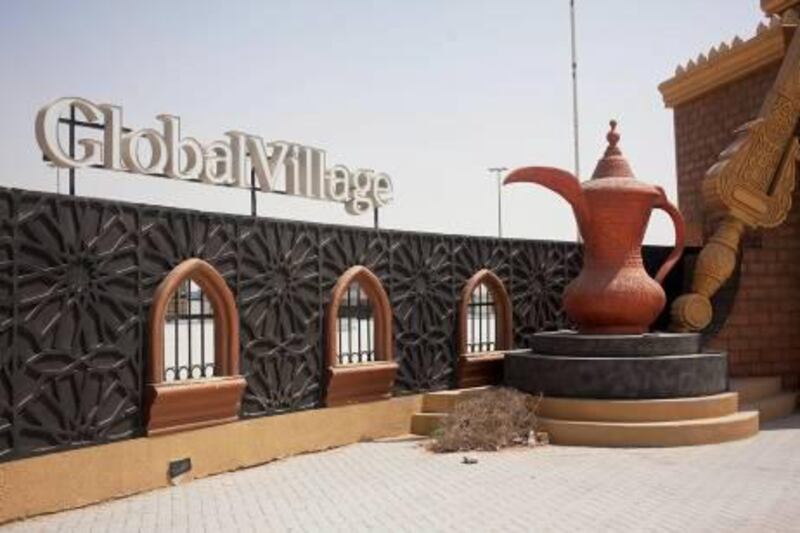 ??Global Village is set to re-open on October 5 with a new British company hired to oversee and manage the fun fair's attractions. (Razan Alzayani / The National)