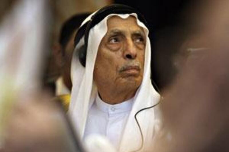 Juma al Majed, an Emirati philanthropist, was honoured with Khalil Gibran Spirit of Humanity award in Washington.