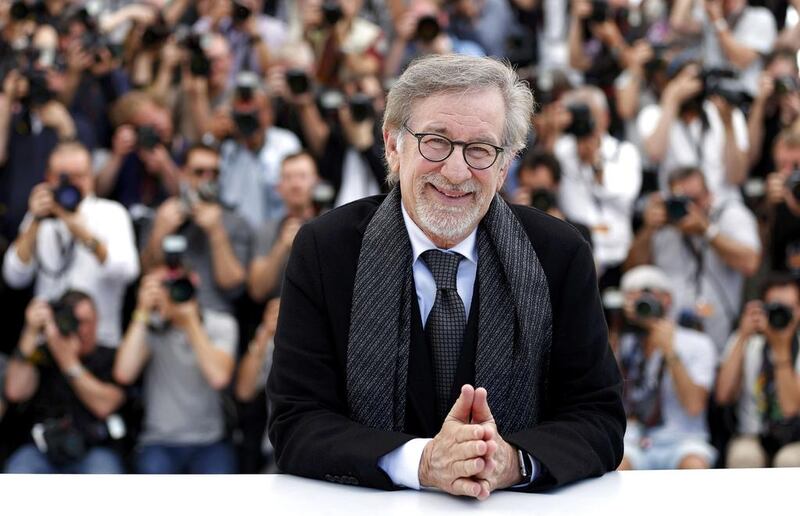 Director Steven Spielberg at the Cannes Film Festival. Reuters