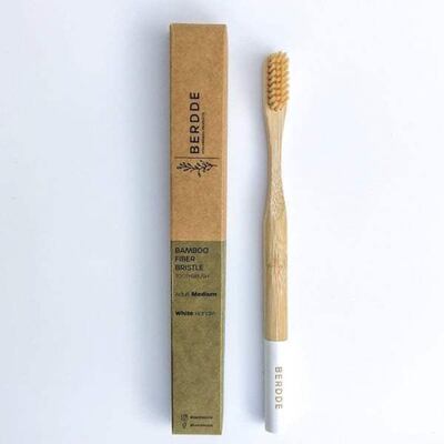 Berdde bamboo toothbrush. Courtesy Shift Eco