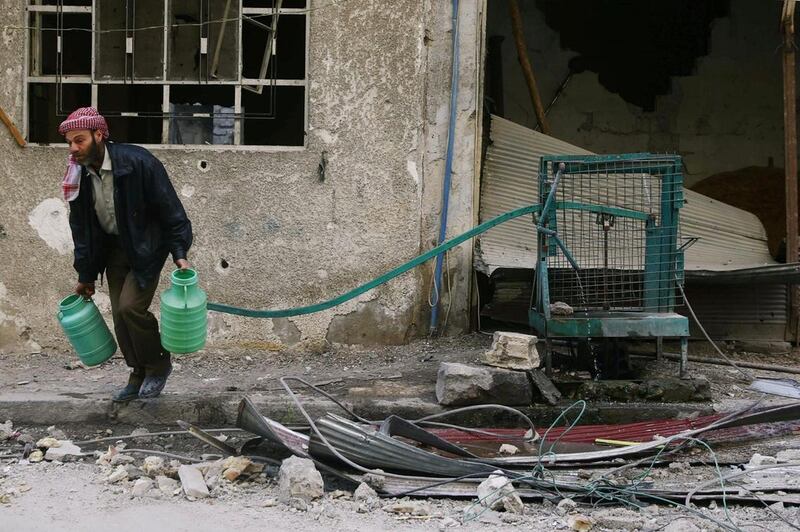 UN secretary general Antonio Guterres has called Eastern Ghouta “hell on earth”.    Reuters