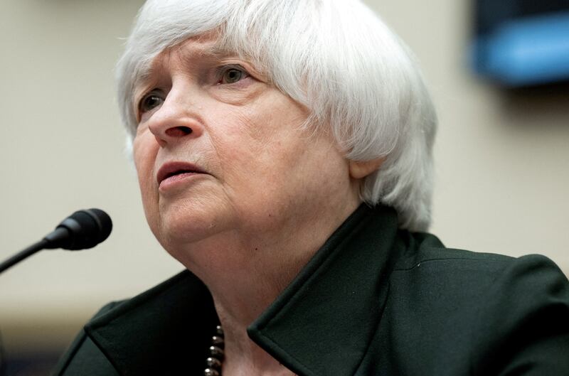 Treasury Secretary Janet Yellen. Reuters