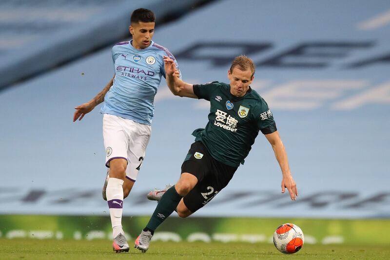 Joao Cancelo - (sub Walker 73) 6: Good time for a defender to come on when your team is 4-0 up. AFP