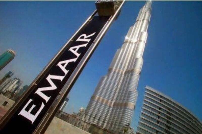 Emaar has seen its profit decline 34 per cent in the third quarter. Gabriela Maj / Bloomberg News