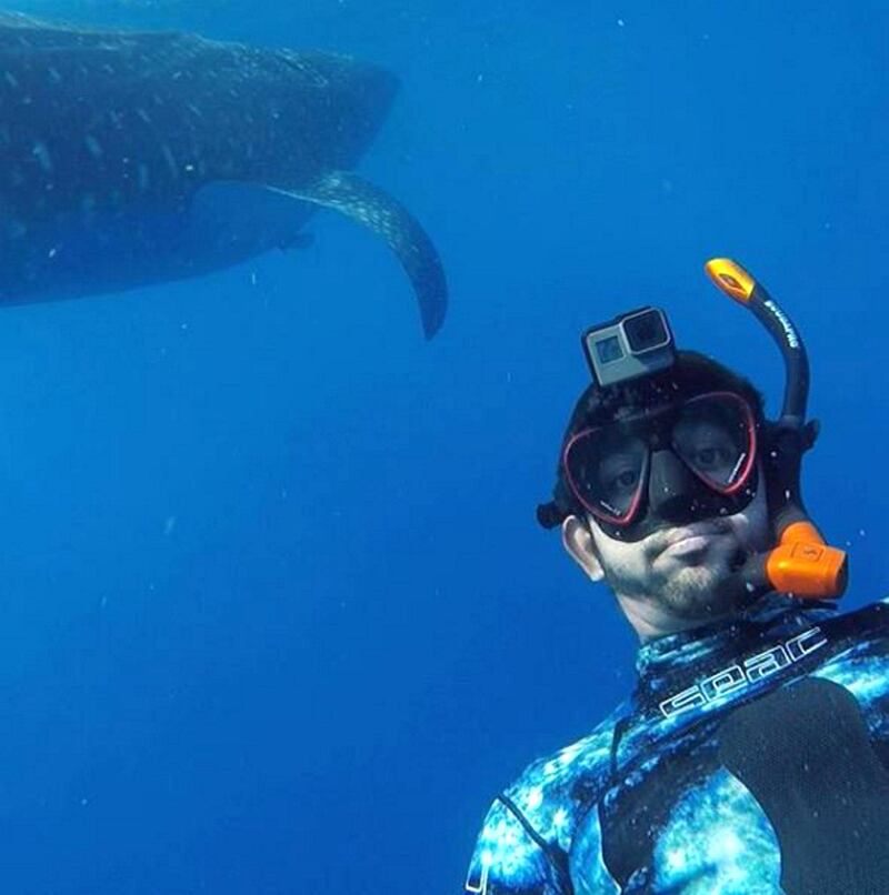 Selfie with a Whale Shark!