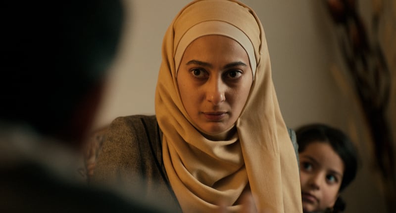 Mouna Hawa plays Nawal, a mother-of-one who suddenly becomes widowed 
