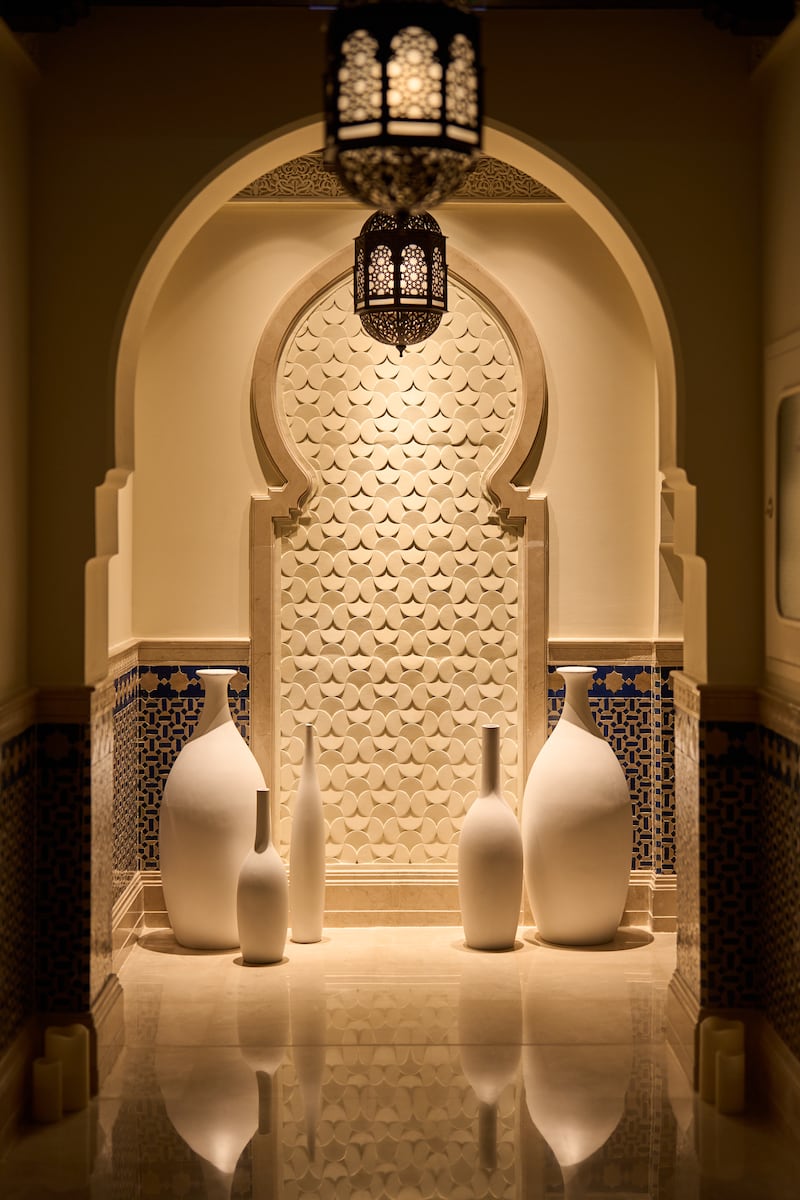 Emirates Palace Mandarin Oriental, Abu Dhabi has unveiled a luxury spa. Photos: Mandarin Oriental