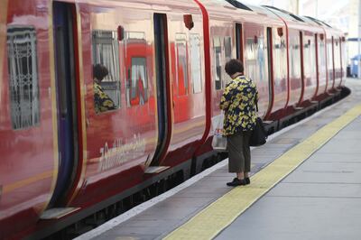 More than four fifths of rail journeys in the UK were scrapped outright on Wednesday. PA