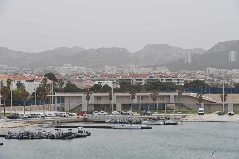 The Marina Nautical base in Marseille, southern France. AFP