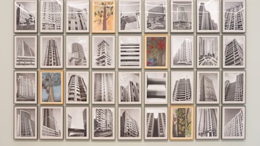 Buildings and Trees by Gauri and Vinnie Gill. Photo: Ishara Art Foundation