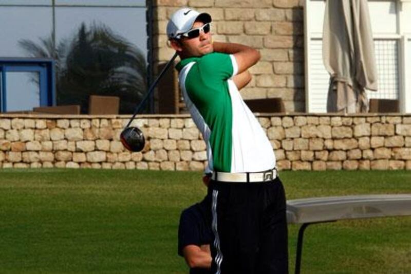 Miki Mirza is one of the UAE amateurs who cannot wait for the start of Monday's Mena Tour at Saadiyat Beach Golf Club in Abu Dhabi.