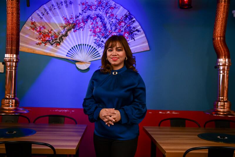 Jenny Segalowitz, the woman behind Mukbang Shows Restaurant in Abu Dhabi, says her success is a manifestation of years of prayers and lots of hard work. All photos: Khushnum Bhandari / The National
