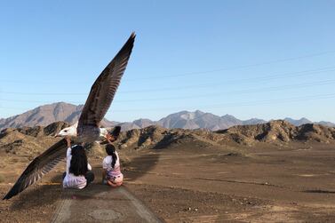 Alia AlGaoud's NFT work 'Flight'. Photo: Dubai Culture