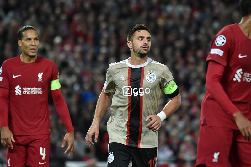 Dusan Tadic - 3. The Serb’s biggest contribution was a splendid cross that Blind wasted. Otherwise it was a deeply disappointing night. AP