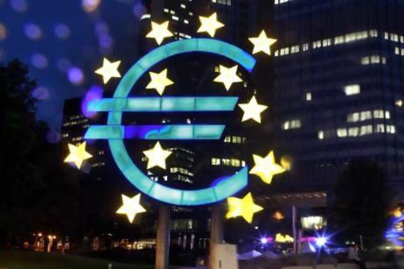 The European parliament this week agreed to limit bankers' bonuses to no more than the amount they receive as salaries. Hannelore Foerster / Bloomberg News