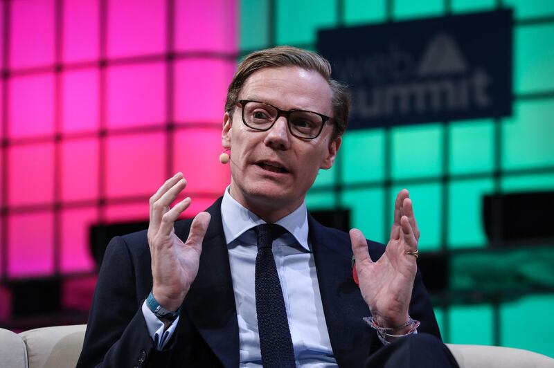 epa06615299 (FILE) - Cambridge Analytica CEO Alexander Nix speaks during the last day the 7th Web Summit in Lisbon, Portugal, 09 November 2017,(reissued 20 March 2018). Elizabeth Denham, Britains Information Commissioner said on 19 March 2018 that 'A full understanding of the facts, data flows and data uses is imperative for my ongoing investigation. This includes any new information, statements or evidence that have come to light in recent days. 'Our investigation into the use of personal data for political campaigns, includes the acquisition and use of Facebook data by SCL, Doctor Kogan and Cambridge Analytica. 'This is a complex and far reaching investigation for my office and any criminal or civil enforcement actions arising from it will be pursued vigorously.' Cambridge Analytica is accused of using the personal data of 50 million Facebook members to influence the US presidential election in 2016.  EPA/ANTONIO COTRIM *** Local Caption *** 53885672