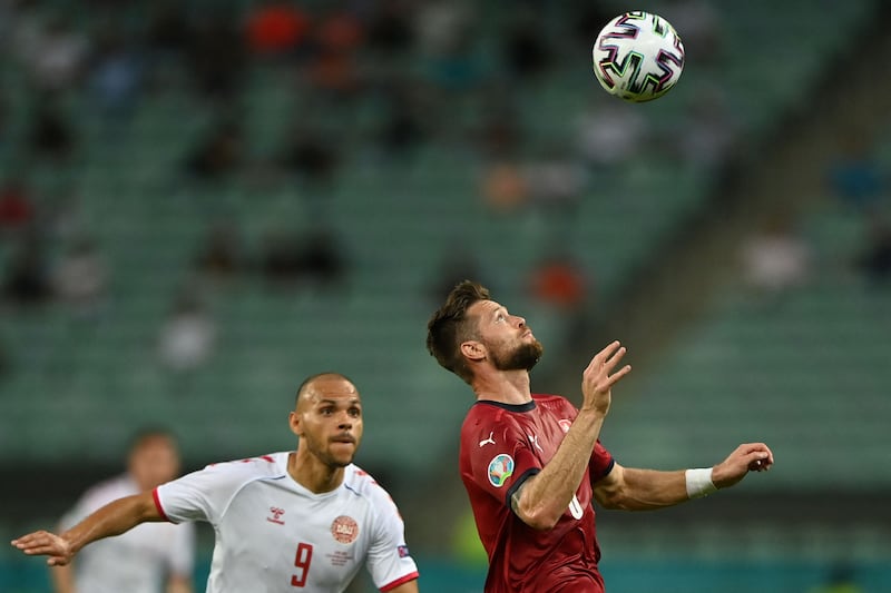Ondrej Celustka 5 – The Sparta Prague defender had a good chance from a free-kick, but he just missed the ball. He later came off due to an injury received whilst defending against a Danish attack. AP