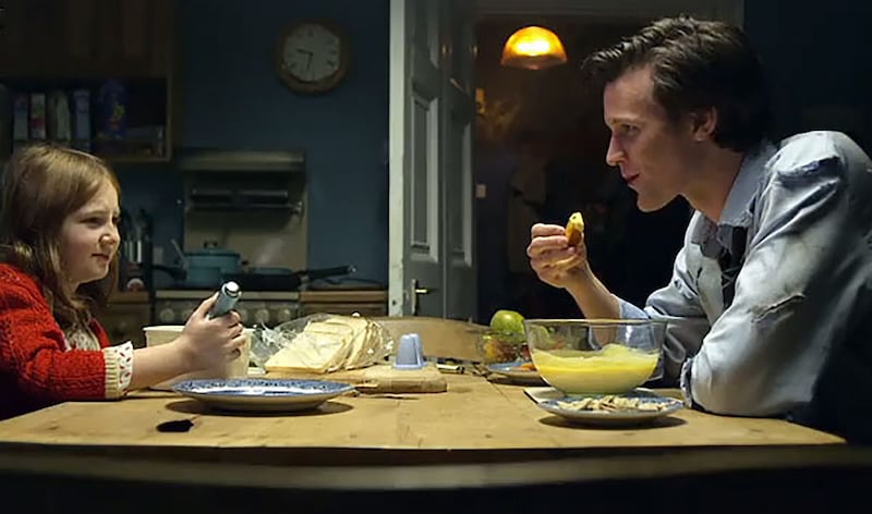 Fish and custard, as eaten by actor Matt Smith in The Eleventh Hour episode of Doctor Who. Photo: BBC