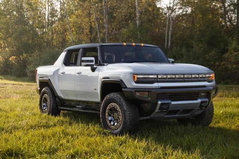 The GMC HUMMER EV is driven by next-generation EV propulsion technology that enables unprecedented off-road capability, extraordinary on-road performance and an immersive driving experience. Courtesy General Motors