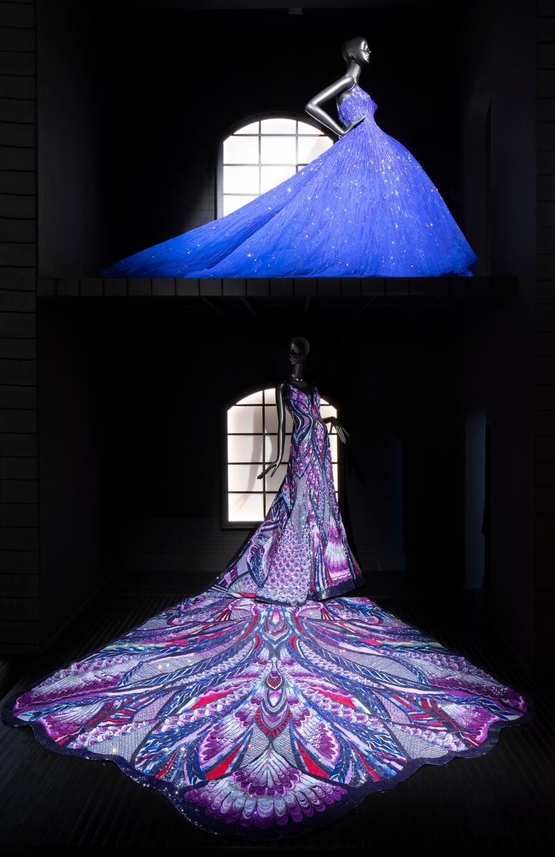 SCAD Savannah – Fall 2019 – Exhibitions – Michael Cinco – "Impalpable Couture" – Teaser Documentation – SCAD Museum of Art – Photography Courtesy of SCAD