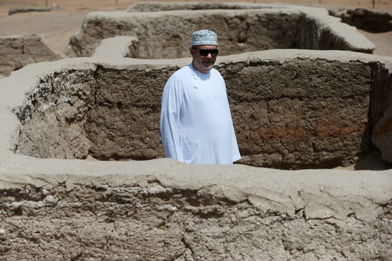 ashid bin Saeed Al Shamsi, the local representative of Oman’s Ministry of Heritage & Culture, the sponsors and the guardians of the Hamasa dig.

Al Shamsi grew up in Hamasa, just a few hundred metres from the site of the excavations. Christopher Pike / The National