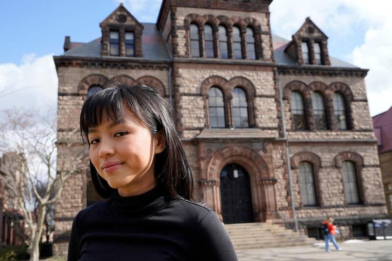Ivy League students such as Zoe Fuad have pushed officials to end legacy admissions, saying it is rooted in racism. AP