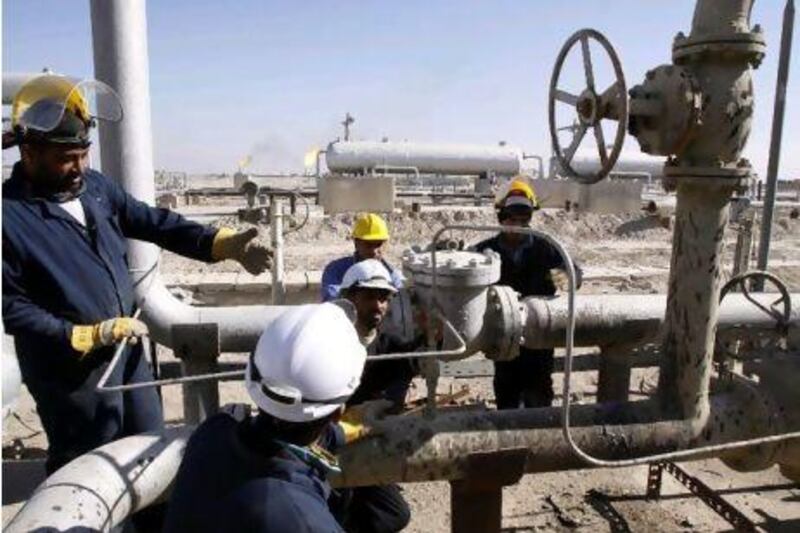 ExxonMobile currently operates in the Qurna oilfields. AP Photo