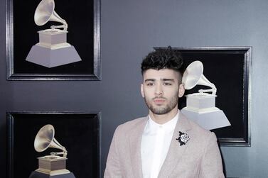 epa06482907 Zayn Malik arrives for the 60th annual Grammy Awards ceremony at Madison Square Garden in New York, New York, USA, 28 January 2018. EPA-EFE/JASON SZENES