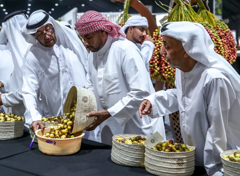 Judges select the best dates to award farmers with prizes that this year are worth a collective Dh8 million